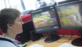 Dr Jen Martin working on digital support for PTSD therapy